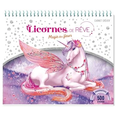 Image de Licornes de rêve Carnet créatif Magie des fleurs nouvelle édition