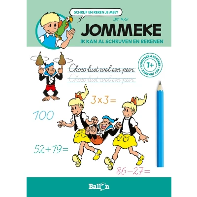 Afbeelding van schrijven en rekenen met Jommeke 0 Ik kan al (7+)