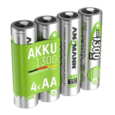 Afbeelding van Ansmann maxE HR06 Oplaadbare AA batterij (penlite) NiMH 1300 mAh 1.2 V 4 stuk(s)