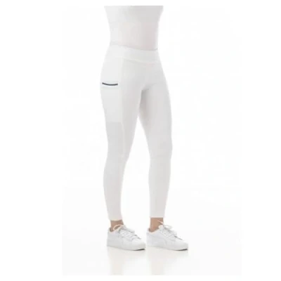 Image de Riding World Pantalon d&#039;Équitation Agadir Femme Blanc EU 34