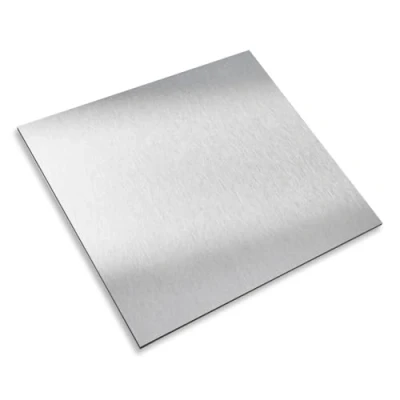 Afbeelding van aluminium composietplaat zilver geborsteld I 20 x cm 3 mm weerbestendige geborstelde plaat in roestvrijstalen look voor modelbouw, beurzen, bewegwijzering, doe het zelf