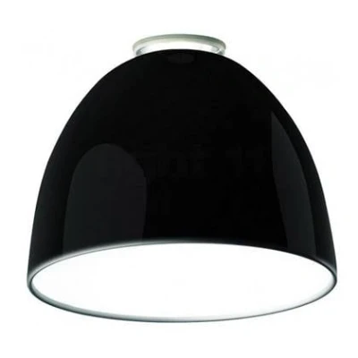 Afbeelding van Artemide Nur Mini plafondlamp glanzend zwart