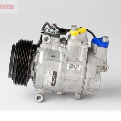 Afbeelding van DENSO DCP05108 AC Compressor 6SBU14C 12 PAG 46 R 134a Met magneetkoppeling BMW: 5 Saloon, Touring