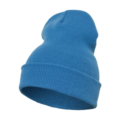 Afbeelding van Flexfit Yupoong Heavyweight LONG Muts, Maat: One Size, Cl blue