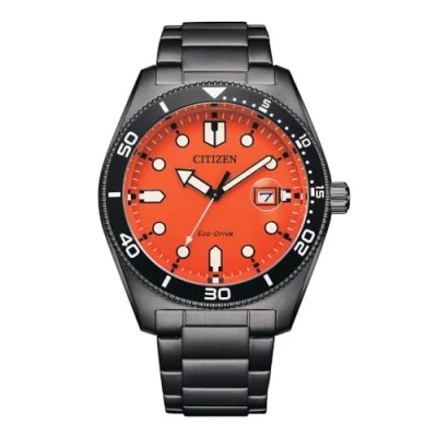 Afbeelding van Citizen AW1765 88X Tempo Solo herenhorloge, marineblauw, klassiek, cod, Armband