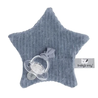 Afbeelding van Baby&#039;s Only Speendoekje Speenknuffel ster Sense Vintage Blue