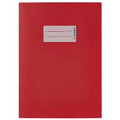 Image de Herma Protège cahiers Format A5 rouge foncé
