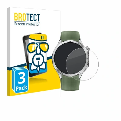 Afbeelding van BROTECT Schutzglas Schutzfolie Displayschutz Display Schutz Glas Folie klar, Smartwatch beschermfolie, Transparant