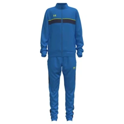 Afbeelding van Under Armour UA B Challenger Tracksuit Unisex Trainingspak Blauw Geel