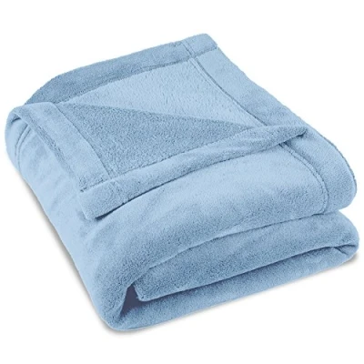 Afbeelding van CelinaTex Zachte deken, XXL, 220 x 240 cm, lichtblauw, warme bankdeken, woonkamer, zacht, microvezel, fleece, Oeko Tex Montreal