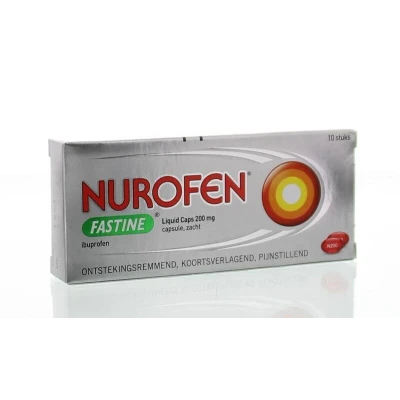 Afbeelding van Nurofen Fastine Liquid Capsule 200mg