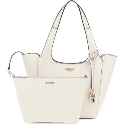 Afbeelding van GUESS Helina Tote Bag Bone, bot, Beenderen