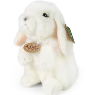 Afbeelding van Rappa knuffelkonijn staand wit 18 cm