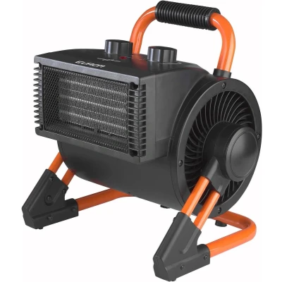 Afbeelding van Eurom Keramische kachel EK3K Still Zwart Elektrisch 3000 W 34 x 29,5 38 cm Bereik: 115 m² Metaal/Kunststof Omkasting 3,1 kg Staand