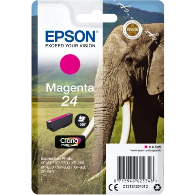Afbeelding van Epson 24 (C13T24234012) Inktcartridge Magenta