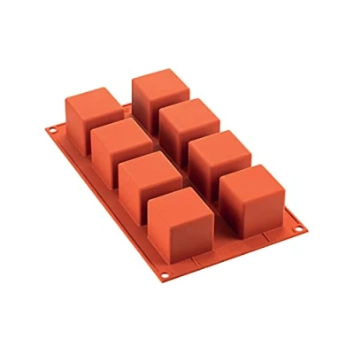 Afbeelding van Silikomart Siliconen bakvorm Cubo 50x50mm