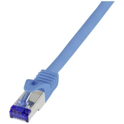 Afbeelding van LogiLink C6A066S RJ45 CAT 6A S/FTP 3.00 m Blauw 1 stuk(s)