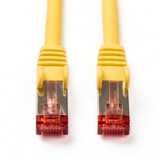 Afbeelding van Netwerkkabel Cat6 S/FTP 20 meter (100% koper, LSZH, Geel)