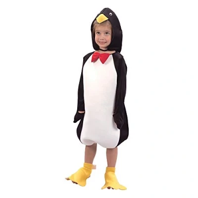 Afbeelding van Bristol Novelty CC655 Pinguïn komisch kostuum, maat, meerkleurig, groot