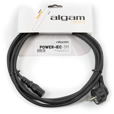 Afbeelding van Algam Lighting Netsnoer IEC 1 mm² 3 m