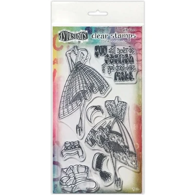 Afbeelding van Dylusions couture Clear stamps Night at the opera duo
