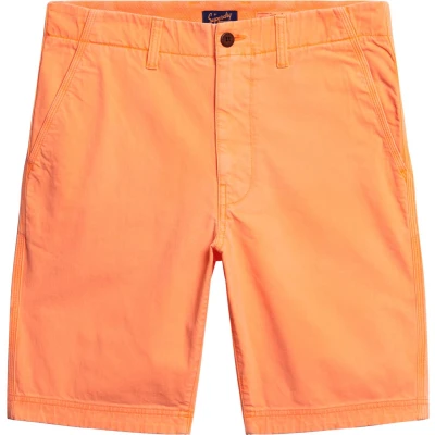 Afbeelding van Superdry Officer Shorts, Heren, Maat: 28, Peach