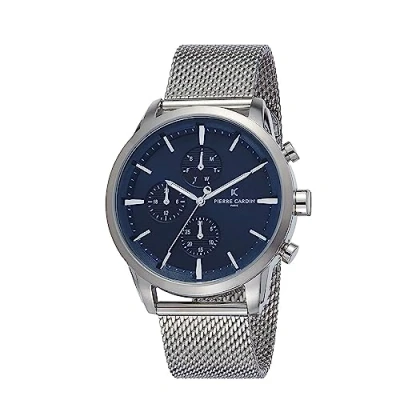Afbeelding van Pierre Cardin La Gloire Champeret PC902741F105 Horloge Staal Zilverkleurig Ø 45 mm