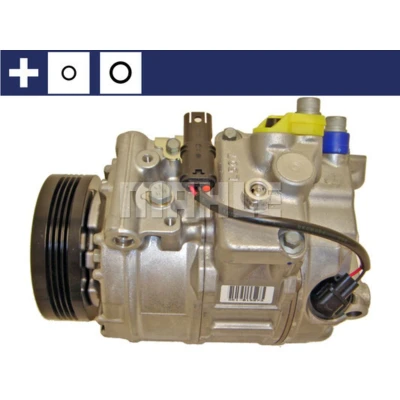 Afbeelding van MAHLE ORIGINAL ACP 1428 000S AC Compressor 7SEU17C 12 PAG 46 R 134a Met afdichtring BMW: 5 Saloon, Touring, 3 Saloon