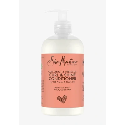 Afbeelding van Sheamoisture SHEA Moisture Coconut AND Hibiscus CURL Shine Conditioner Conditioner, Maat: 384 ml, /