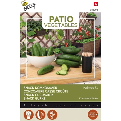Afbeelding van Patio Veggies, Snackkomkommer Kalimero F1 Buzzy