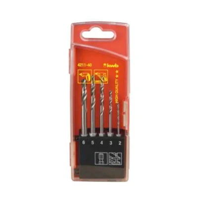 Afbeelding van HSS borenset 2.0 6.0 mm 5 delig KWB