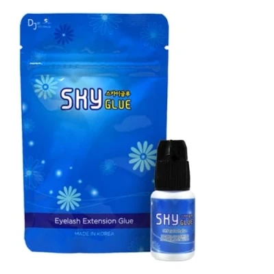 Afbeelding van Sky Glue Wimperverlengingslijm, professioneel, extra sterke grip, lange levensduur, verschillende soorten, 5 ml, S+