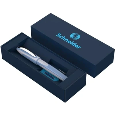 Afbeelding van Schneider Ray rollerball geschenkdoos in kartonnen etui (met standaard inktpatronen, geschikt voor rechts en linkshandigen) Fresh