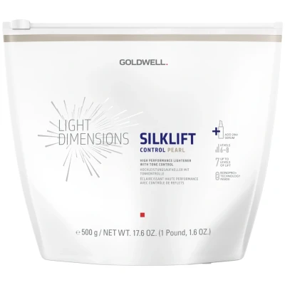 Afbeelding van Goldwell Light Dimensions Silklift Control Pearl Blondeerpoeder 6 8 500 gr