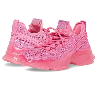 Afbeelding van Steve Madden Baskets Maxima pour femme, Rose fluo, 37 EU