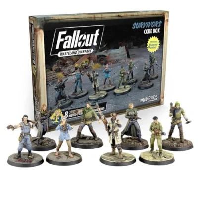 Afbeelding van Modiphius Entertainment Fallout Wasteland Warfare Survivors: Core Box Miniaturen Unpainted