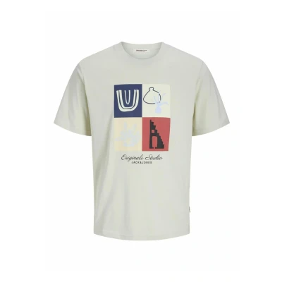 Afbeelding van JACK&amp;JONES JORCANGGU FRONT BRANDING TEE SS CN Heren T shirts