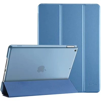 Afbeelding van ProCase Beschermhoes voor iPad 9/8/7e generatie 10,2 inch 2021 2020 2019 Smart Case Cover compatibel met 9/8/7 groen