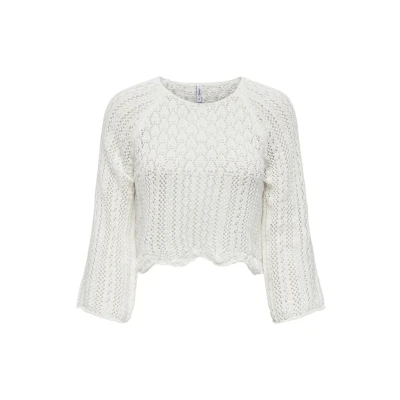 Afbeelding van ONLY Onlnola Trui, Dames, Maat: Large, Cloud dancer