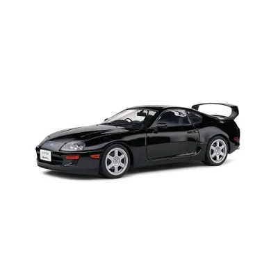 Afbeelding van SOLIDO 1:18 Toyota Supra MK4 (A80) zwart 1993