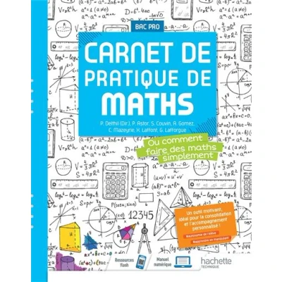 Image de Carnet de pratique Maths Bac Pro Cahier consolidation Éd. 2021