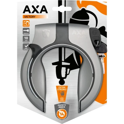Afbeelding van AXA Veiligheidsslot VictoryART kaart Grijze kaart/zw. streep