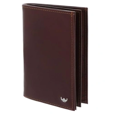 Afbeelding van Golden Head Identiteitskaarthoesje Colorado RFID Protect ID Wallet Tobacco Bruine