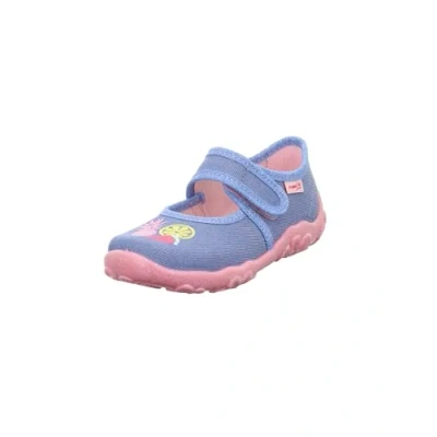 Afbeelding van Superfit Bonny Pantoffels voor kinderen, Maat: 25, Hellblau Katoen