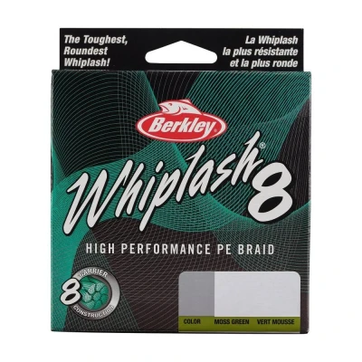 Image de Tresse Berkley Whiplash 8 Verte 0.08mm / 12.9kg (300m) pêche