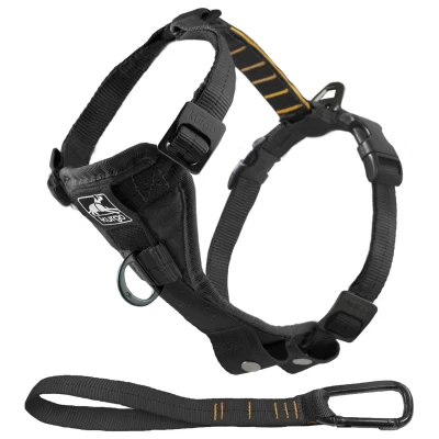 Afbeelding van Kurgo Enhanced Strength Tru Fit Smart Harness Zwart Hondentuig S