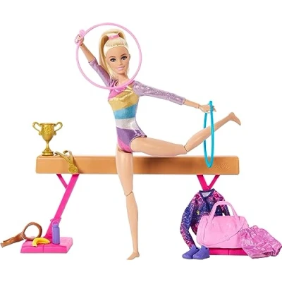 Image de Poupée Barbie Coffret Gymnastique