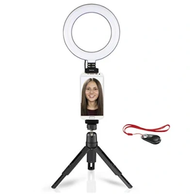 Afbeelding van Hama Ringlamp met statief 13,5 t/m 17,5 cm Ø 17