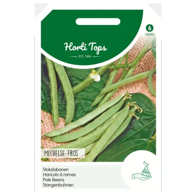 Afbeelding van Stokslabonen Mechelse Tros Z.Dr. Tuinplus