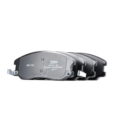 Afbeelding van VALEO 301942 Remblokkenset FIRST Vooras Incl. slijtage waarschuwingscontact Met anti kreukplaat OPEL: Antara, CHEVROLET: Captiva